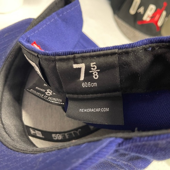 MLB New Era 59 fifty Texas Rangers size 7 5/8 raised lettering embroidered cap - Picture 9 of 9